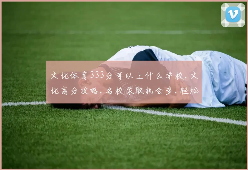 文化体育333分可以上什么学校,文化高分攻略,名校录取机会多,轻松提升就业竞争力